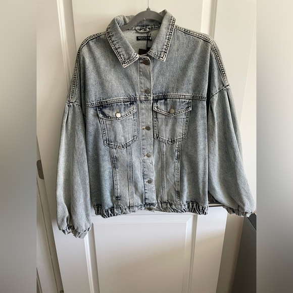 NWT Nasty Gal denim jacket - Picture 1 of 3